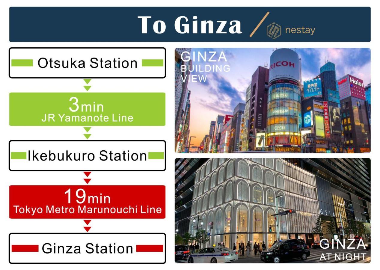 Nestay Villa Tokyo Otsuka Kültér fotó