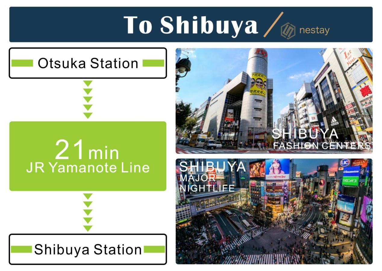 Nestay Villa Tokyo Otsuka Kültér fotó
