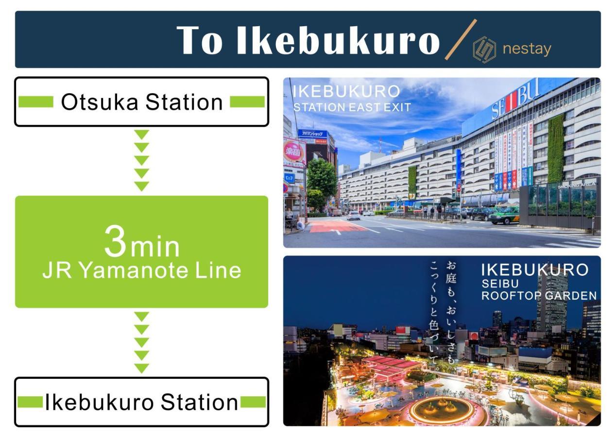 Nestay Villa Tokyo Otsuka Kültér fotó